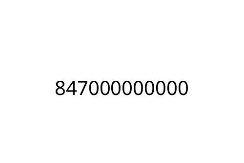 847000000000