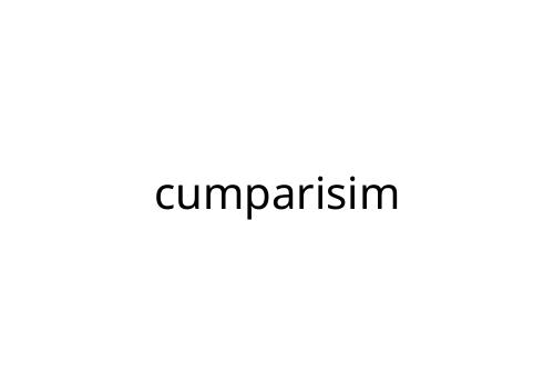 cumparisim