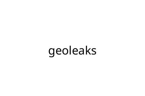 geoleaks
