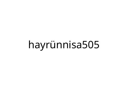 hayr_nnisa505