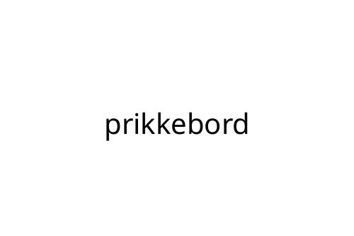 prikkebord