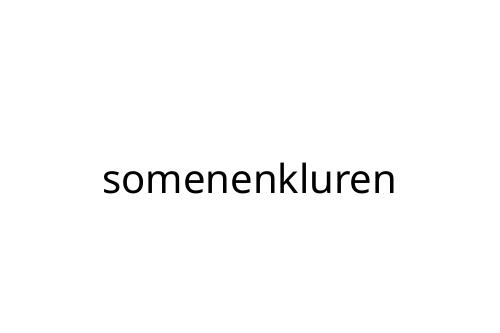 somenenkluren
