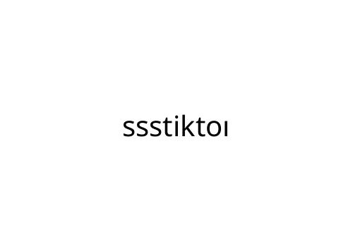 ssstikto_