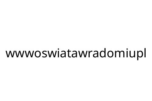 wwwoswiatawradomiupl