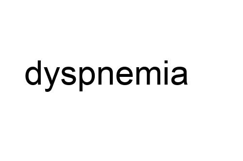 dyspnemia