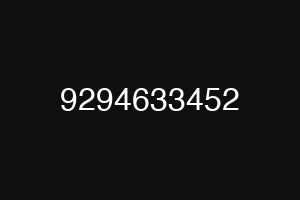 9294633452