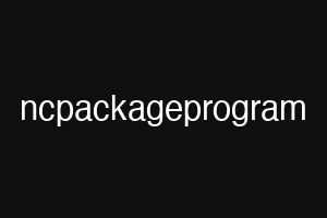 ncpackageprogram