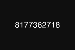 8177362718