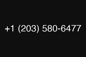 +1 (203) 580-6477