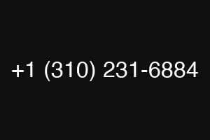 +1 (310) 231-6884