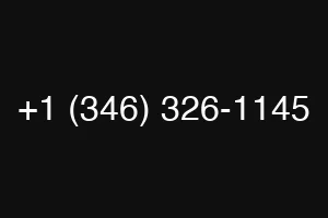 +1 (346) 326-1145
