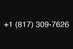 +1 (817) 309-7626