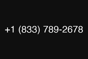 +1 (833) 789-2678