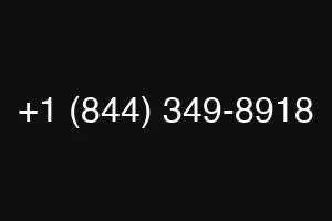 +1 (844) 349-8918