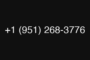 +1 (951) 268-3776