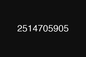 2514705905